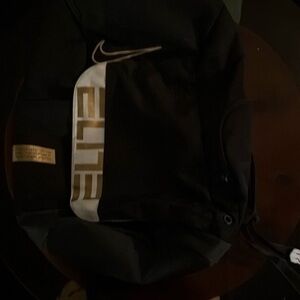 Nike Elite Black and Gold Backpack